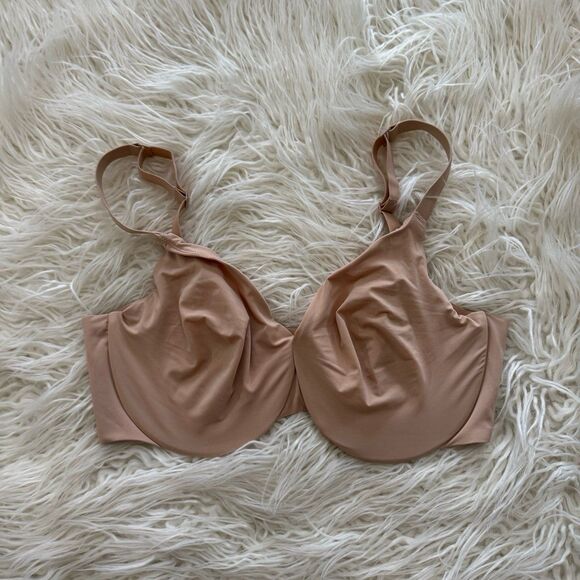 Skims Smoothing Intimates Unlined Full Coverage Bra Clay Size 36DD - Picture 1 of 8